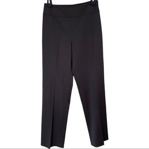 Escada black pants stretch wool 34